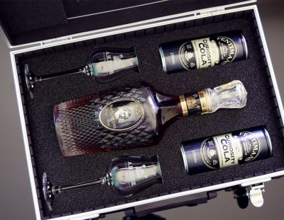 Geschenk-AL-Koffer mit Rum CONTRABAND