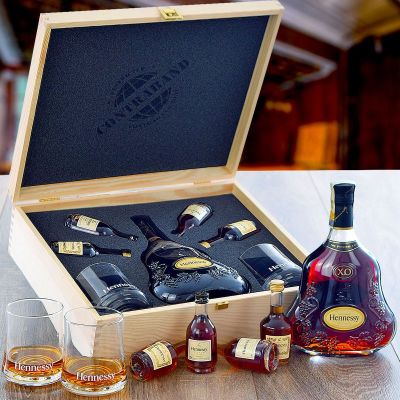 Geschenksets mit Cognac & Brandy CONTRABAND