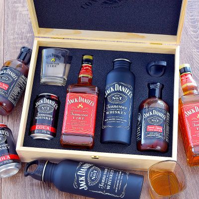 Geschenkbox Jack Daniel's Fire Set Contraband