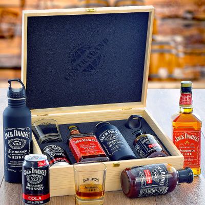 Jack Daniel's Fire Set Contraband originelles Geschenk für Männer