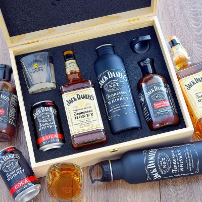 Geschenkbox Jack Daniel's Honey Set Contraband