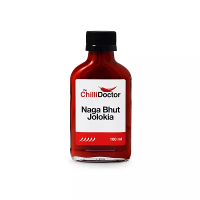 flüssige Chilisauce Naga Bhut Jolokia, der Chili-Doktor