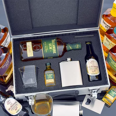 Tullamore Dew AL Koffer Contraband originelles Geschenk für Männer